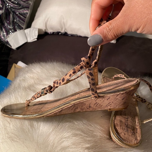 Leopard sandals - Picture 4 of 4